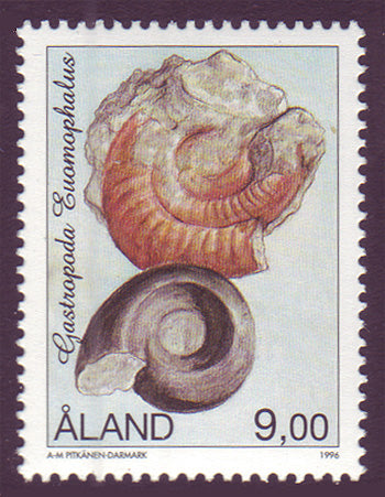 AL01061 Aland Scott # 106 NH. Fossils