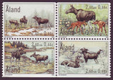 AL0165a1 Åland booklet Scott # 165a NH.  Elk