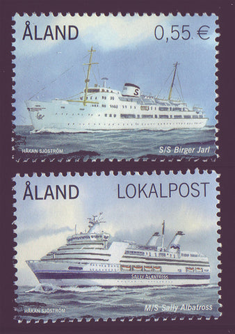 AL0325-261 Åland Scott # 325-26 NH.  Ferries 2012