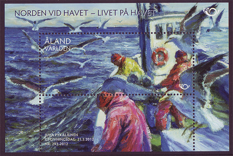 AL0327 Åland Scott # 327 MNH.  Life By The Shore - 2012
