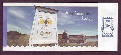 AL0249a1 Åland booklet Scott # 249a NH.  Personalized Stamps - 2006
