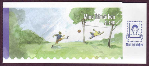 AL0266a1 Åland booklet Scott # 266a NH.  Personalized Stamps - 2007