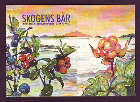 ALframa  Åland 3 Franking Labels  Berries of the Woods 2003-05