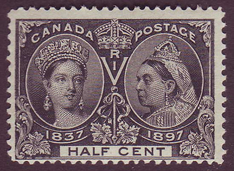 CA00501AG Canada Victoria Diamond Jubilee 1897.      Unitrade # 50 F OG MNH**