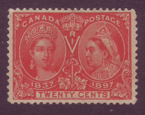 CA0059NG Canada       Queen Victoria Jubilee Unitrade # 59 XF NG 1897