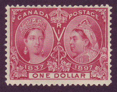CA00611 Canada     1$ Queen Victoria Diamond Jubilee 1897      Unitrade # 61 F-VF MH