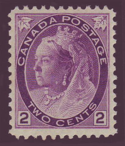 CA00761.1 Canada       Queen Victoria "Numeral" Issue 1898-1902      Unitrade # 76 VF MNH**