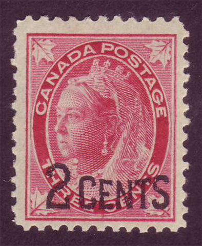 CA00872 Canada  Provisional Issue 1899. Unitrade # 87 VF MH