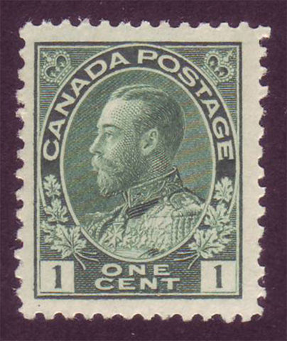 CA01041 Canada  George V "Admiral " Issue 1911-1925, Unitrade # 104 VF MNH**
