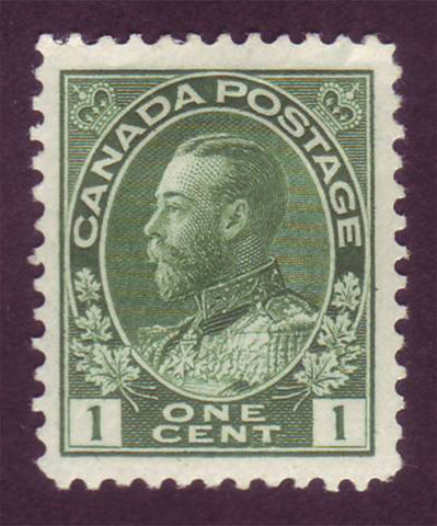 CA01042 Canada  George V "Admiral " Issue 1911-1925, Unitrade # 104 VF MH