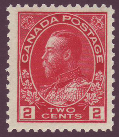CA01061 Canada George V ''Admiral'' Issue 1911-1925. Unitrade # 106 VF MNH**