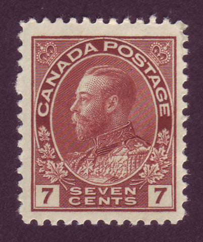 CA01142 Canada  George V "Admiral" Issue 1911-1925, Unitrade # 114 F-VF MH
