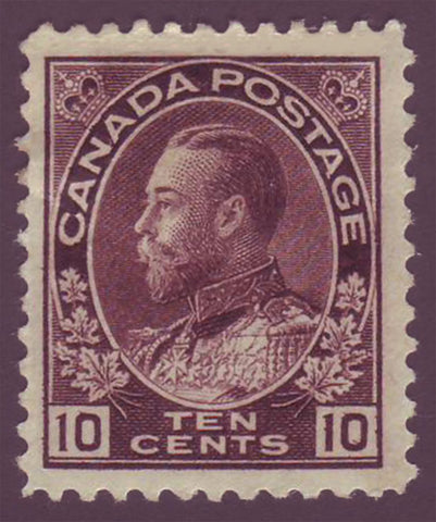 CA01162 Canada George V ''Admiral'' Issue 1911-1925. Unitrade # 116 VF MH