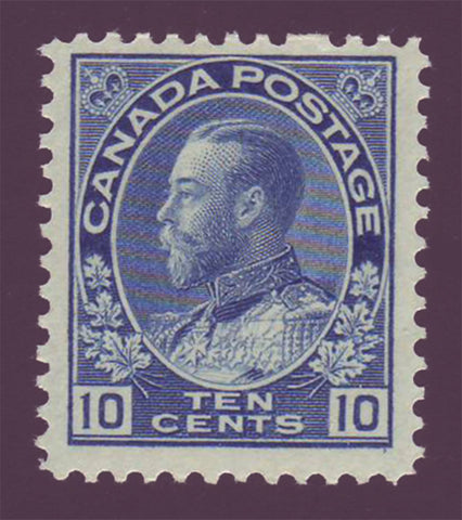 CA01171.1 Canada  George V "Admiral " Issue.   Scott # 117 Perf flaw variety.
