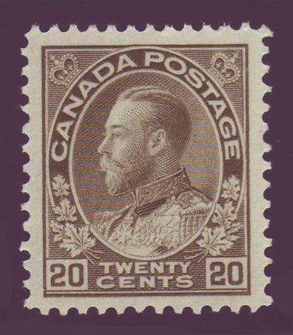 CA01191 Canada    George V "Admiral " Issue 1911-1925      Unitrade # 119 XF MNH**