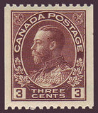 CA01341 Canada       George V "Admiral " Issue 1911-1925      Unitrade # 134 VF MNH**