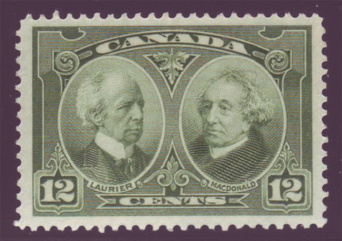 CA01471 Canada # 147 VF MNH.  Laurier and Macdonald from the Historical Issue 1927
