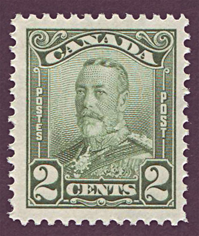 CA01502 Canada King George V "Scroll" Issue 1928-29.  Unitrade # 150 VF MNH**