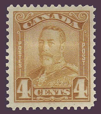 CA01522 Canada       King George V "Scroll" Issue 1928-29      Unitrade # 152 VF MH