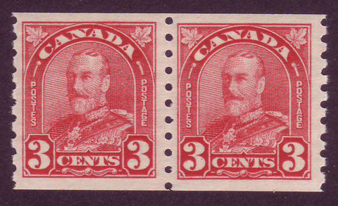 CA01831AG Canada George V Arch/Leaf Issue 1930-31.   Unitrade # 183 VF MNH** pair