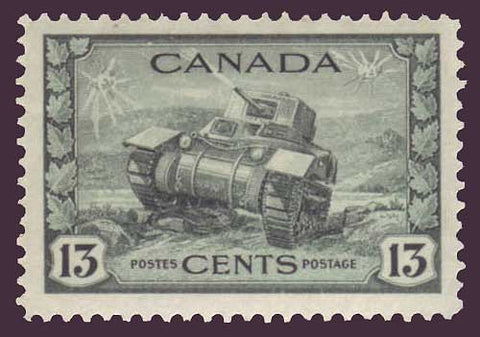 CA02582 Canada # 258 VF MNH**.  13ct Ram Tank, Canadian Army