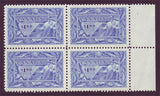 CA0302 Canada # 302 VF MNH**   Fisherman block of 4