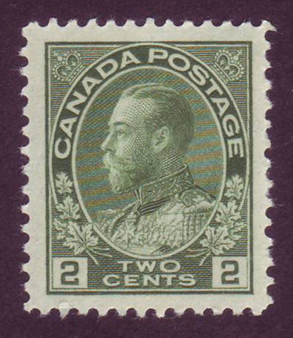 CA0107iv Canada  George V "Admiral" Issue 1911-1925, Unitrade # 107iv MNH**