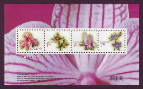 CA2356 Canada Souvenir Sheet # 2356 Flower Definitives - 2010