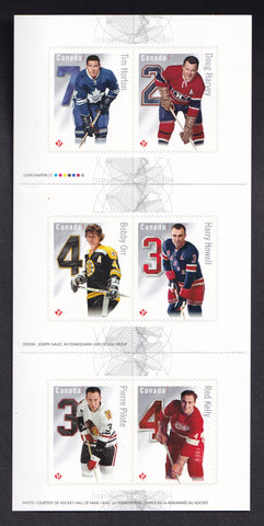 CA2787 Canada Scott # 2787, Original Six, NHL Hockey Stars - 2014