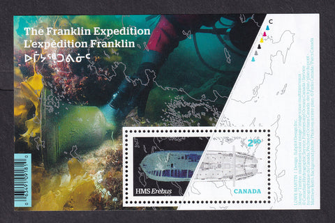CA2853 Canada Scott # 2853, The Franklin Expedition - 2015
