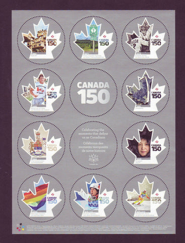 CA2999 Canada Scott # 2999, Canada's 150th Birthday - 2017