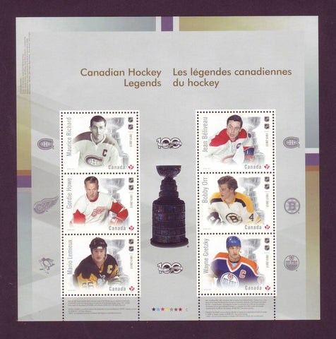 CA3026 Canada Scott # 3026, Canadian Hockey Legends - 2017