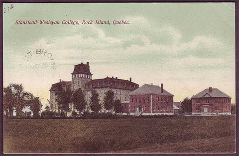 Stanstead Wesleyan College, Rock Island, Que. 1905