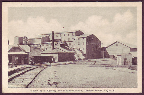 Keasbey and Mattison Asbestos Mill, Thetford Mines, Que, ca. 1920