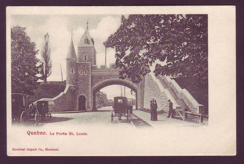 Québec, La Porte St. Louis ca. 1900
