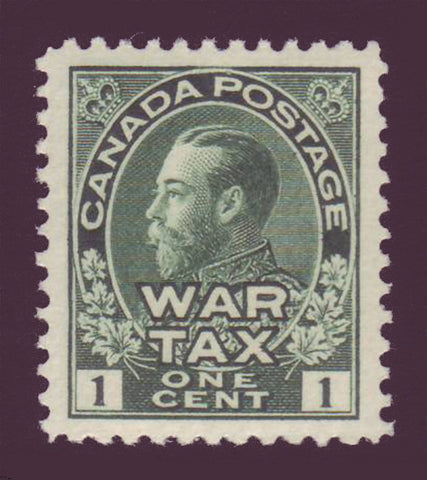 CAMR11 Canada # MR1  War Tax overprint 1915.  XF NH