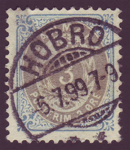 Copy of DE0041b5 Denmark Scott # 41b VF 1895-1901