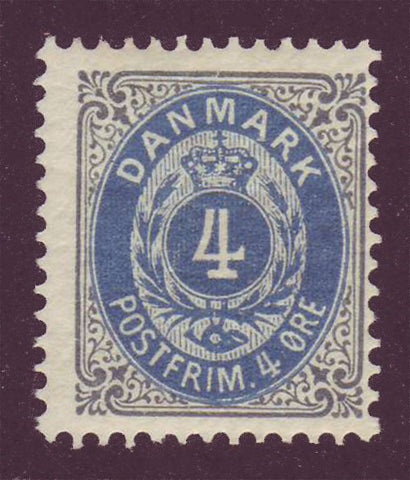 DE0042b Denmark Scott # 42b F MNH** - 1896