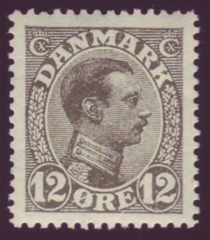 DE01012 Denmark Scott # 101 VF MH.  Christian X 1913-28