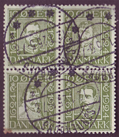 DE0167a5 Denmark Scott # 167a VF. Danish Postal Service 1924