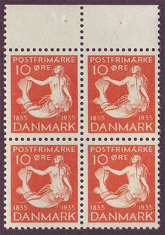DE0248b1 Denmark Scott # 248b MNH**.  bklt. pane VF MNH**.  H.C. Andersen 1935