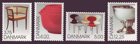 DE1082-851 Denmark Scott # 1082-85 MNH, Danish Design 1997