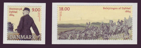 DE1673-741 Denmark Scott # 1673-74  MNH, Battle of Dybbøl - 2014