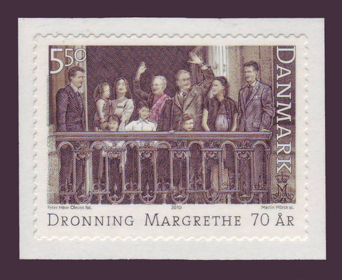 DE14621 Denmark Scott # 1462 MNH, Queen Margrethe at 70 - 2010