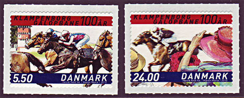 DE1480-811 Denmark Scott # 1480-81 MNH, Klampenborg Racetrack 2010