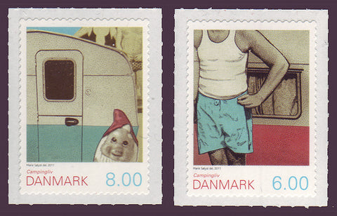 DE1525-261 Denmark Scott # 1525-26 MNH, Camping 2011
