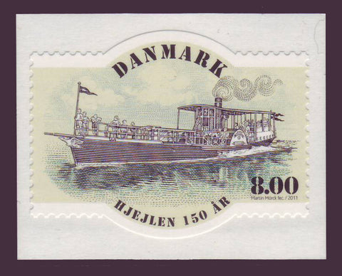 DE15391 Denmark Scott # 1539 MNH, Paddle Steamer 2011