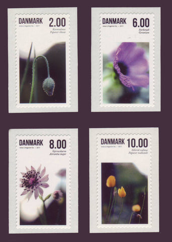 DE1545-481 Denmark Scott # 1545-481 MNH, Summer Flowers 2011