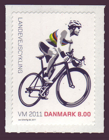 DE15571 Denmark Scott # 1557 MNH, Cycling 2011