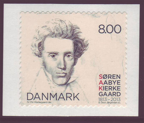 DE16361 Denmark Scott # 1636 MNH, Soren Kierkegaard 2013